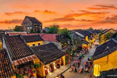 Amazing Vietnam, Cambodia and Thailand 16 Days - Flying to Hoi An: switching gears and chasing lantern-light streets