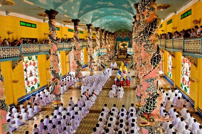 Cu Chi Tunnels - Cao Dai Temple and the Black Virgin Mountain - Private Tour - Cao Dai Temple: a short visit that still tells a lot
