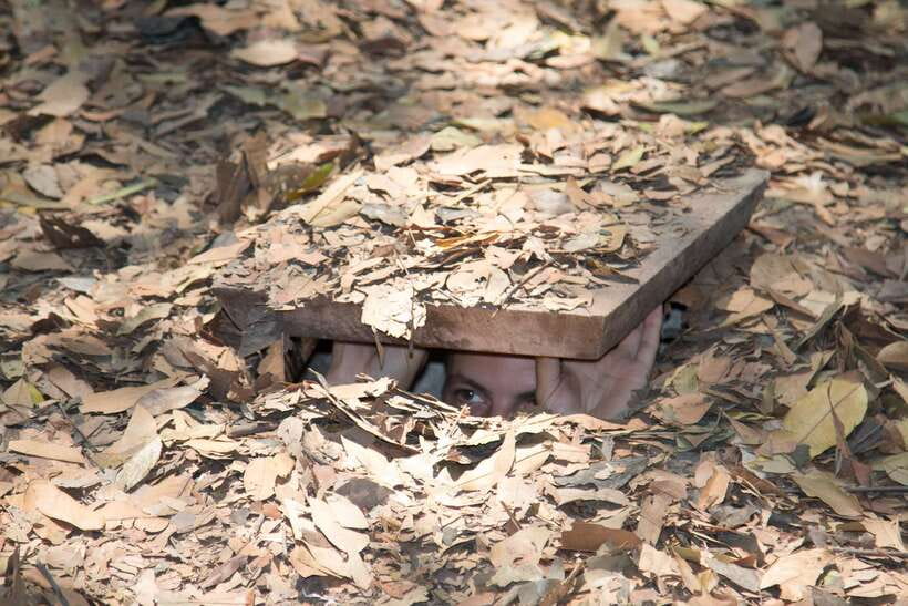 Cu Chi Tunnels Half-Day: Big Group Vietnam War Experience - The Bus Ride: A History Video That Prepares You for the Crawl