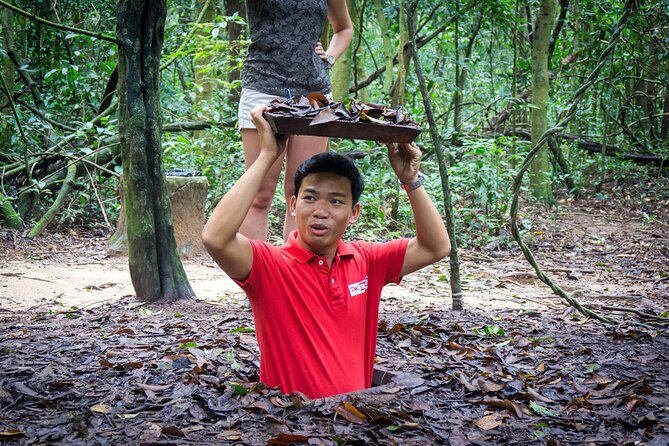 Cu Chi Tunnels Half-Day Tour: Big Group Vietnam War Experience - Walking Through Wartime Rooms: Factories, Clinics, Kitchens