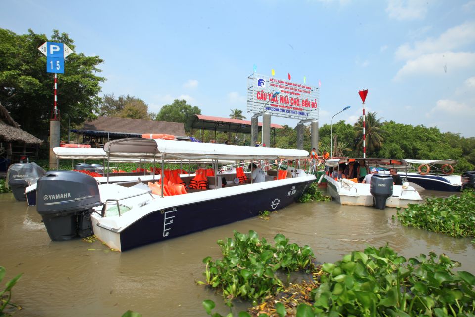 Cu Chi Tunnels Luxury Speed Boat Half Day Tour - Saigon River cruise: the part that sets the tone