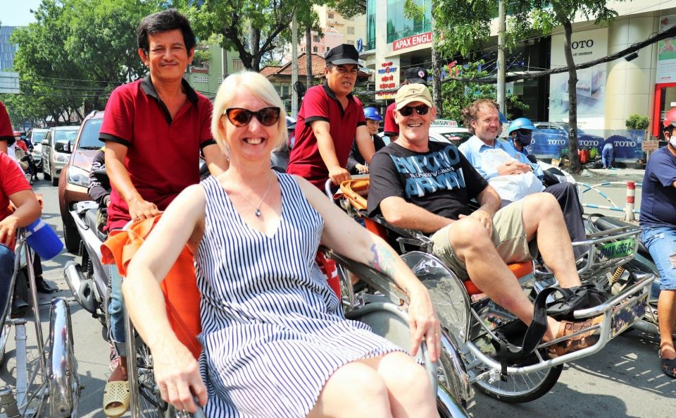 Customized Ho Chi Minh City Experience on Cyclo with Driver - Street-level moments: herbs, tiny alleys, and family shops
