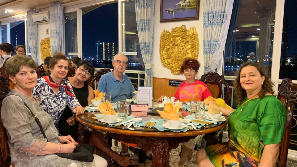 Deluxe Dining Cruise by DeluxeGroupTours - The 90-Minute Saigon River Cruise and the Photo-Ready Sights