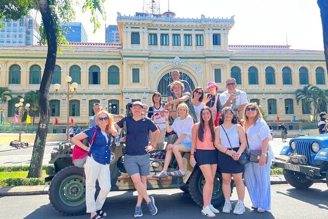Explore HCMC by US Army Jeep: History & Food - Pickup, timing, and how the 4-hour loop is paced