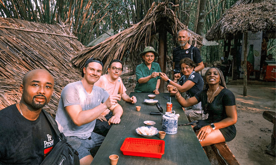 From HCM: Cost-Saving CuChi Tunnel & Mekong Delta 1-Day Tour - My Tho break time and the Mekong island lunch