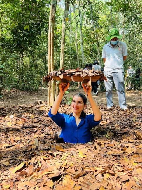 From HCM: Cu Chi Tunnels Half-Day Tour by Speedboat or Bus - River Lunch Options: Lemongrass Chicken and Clay Pot Pork