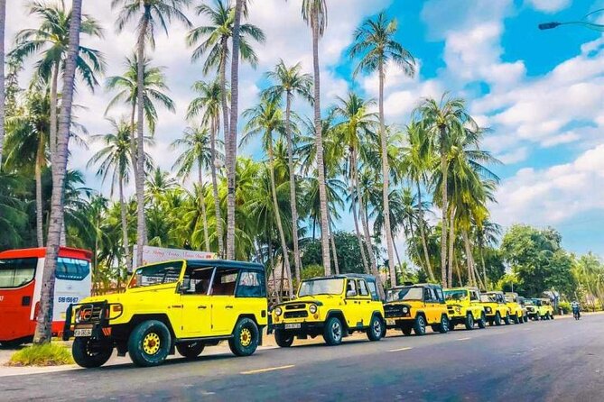 From HCM or Mui Ne: Mui Ne Jeep Sunrise/Sunset & ATV Adventure - Mui Ne fishing village: round boats and daily work