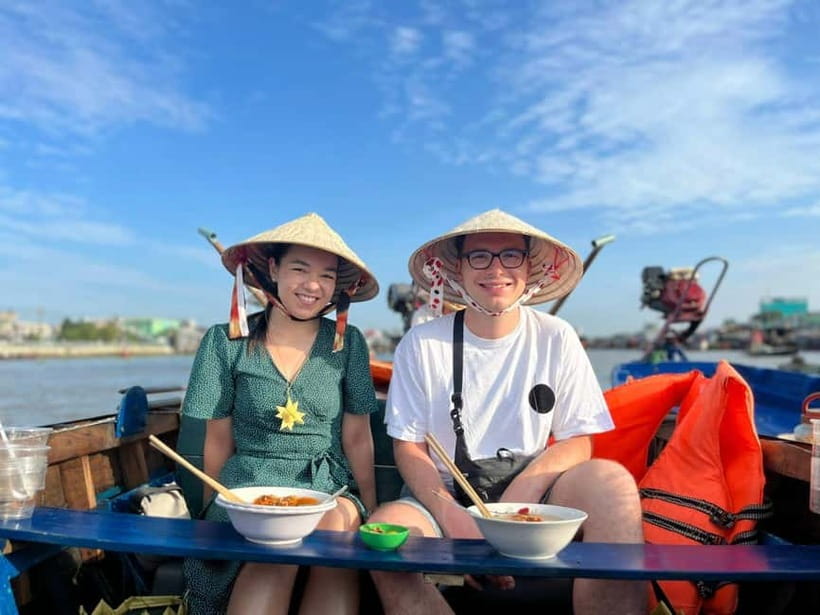 From HCMC: Cai Rang Floating Market & Mekong Delta Private - Shopping on a boat: the fun part that also teaches you