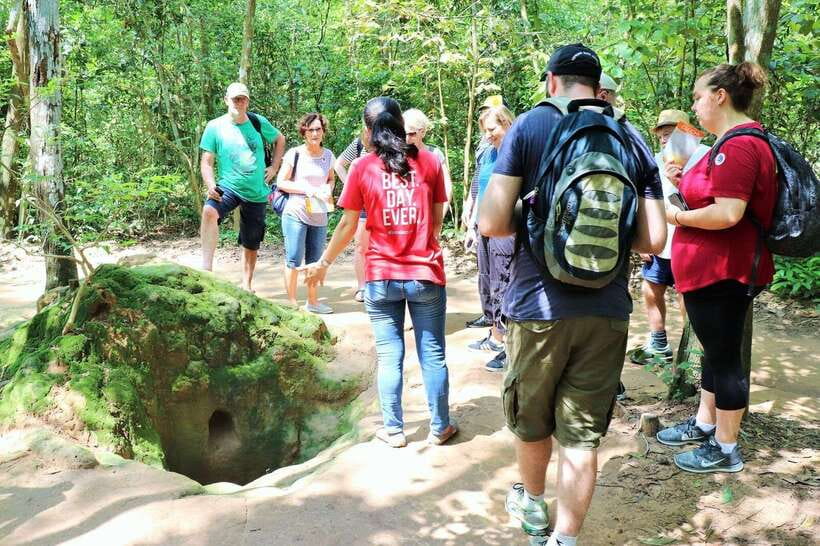 From Ho Chi Minh City: Cu Chi Tunnels Adventure - 5 km boat ride and 1.5 km walking: plan your comfort
