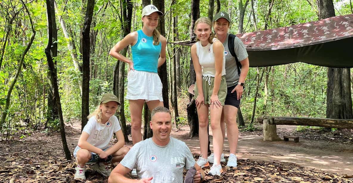 From Ho Chi Minh:Cu Chi Tunnels morning or afternoon w Lunch - Trapdoor photos, tank time, and how to make it less touristy