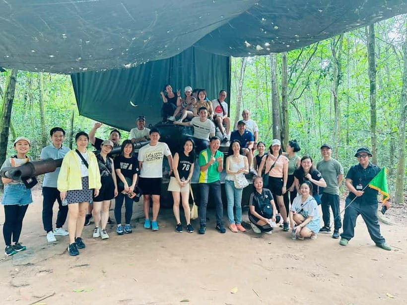 From Ho Chi Minh:Cu Chi Tunnels morning or afternoon w Lunch - Countryside stops and market time: where extra minutes can help or hurt