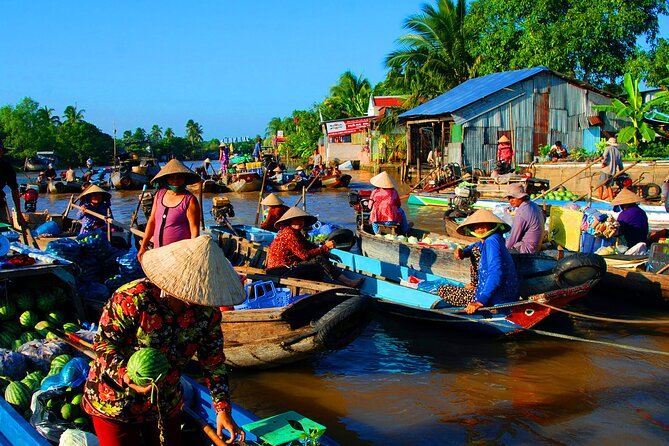 Full Day Can Tho Private Tour Cai Rang Float Market and Con Son - Cai Rang floating market by motoboat: where the action actually is