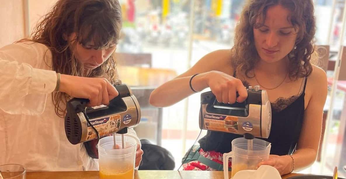 HCM: Egg Coffee Class with local Instructor & Snack - The Class Flow: Welcome Drink, Step-by-Step Making, Your Turn at Latte Art