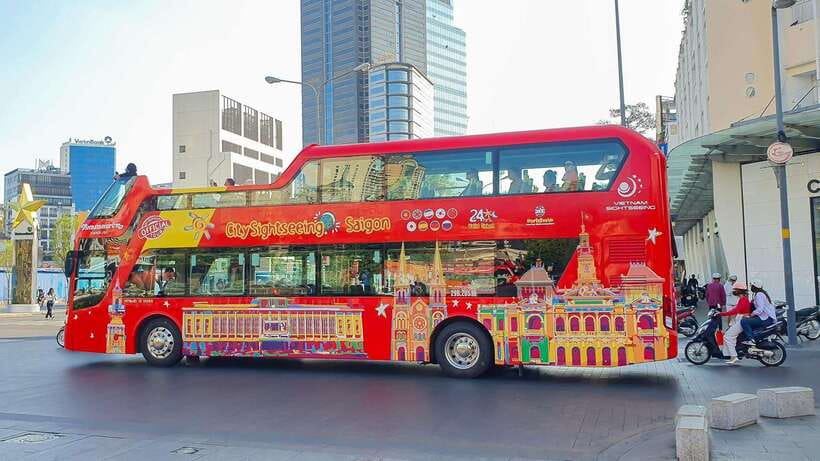 Ho Chi Minh City: Hop-On Hop-Off Bus Tour by Vistra - Redeeming your Vistra ticket by Saigon Opera House