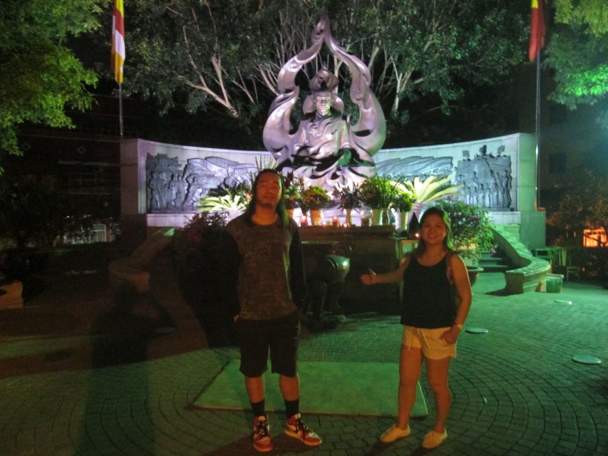 Ho Chi Minh City: Midnight Motorbike Tour - Downtown French architecture by night: the “big Saigon” finale