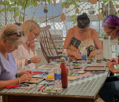 Ho Chi Minh City: Mosaic Art Workshop in a Secret Spot - Finding the right calm corner in District 1 (and confirming the exact spot)