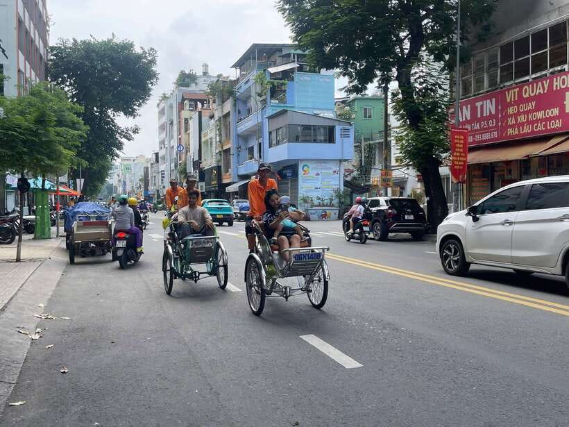 Ho Chi Minh City Sightseeing Panoramic Cycling Tour By Cyclo - Opera House, Saigon Post Office, and the Pink Church: Classic Facades to Spot