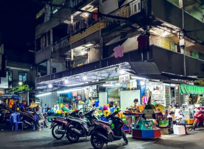 Ho Chi Minh City: Street Food and Sightseeing by Motorbike - District 3 old apartment: how locals live in the oldest neighborhood vibe