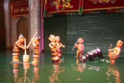 Ho Chi Minh: Vietnamese Water Puppet Show Ticket - 18:30 Show Night: How the 45 Minutes Typically Unfold