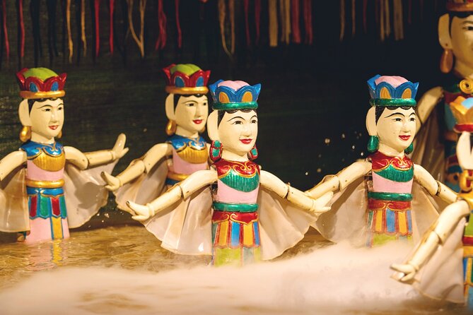 Ho Chi Minh : Water Puppet Show - The show’s order of scenes, from festival flag to fairy dance