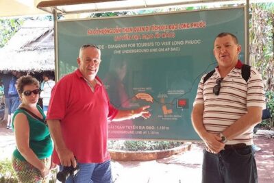Long Tan Battlefield full day Private tour from Ho Chi Minh City - Entering the Long Tan Battlefield with an approval-letter visit