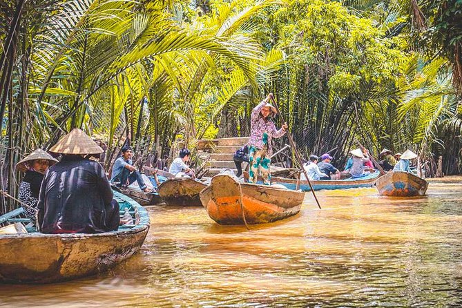 Mekong Delta full day trip - Entering My Tho by Water: Natural Canals and the Start of the River Cruise