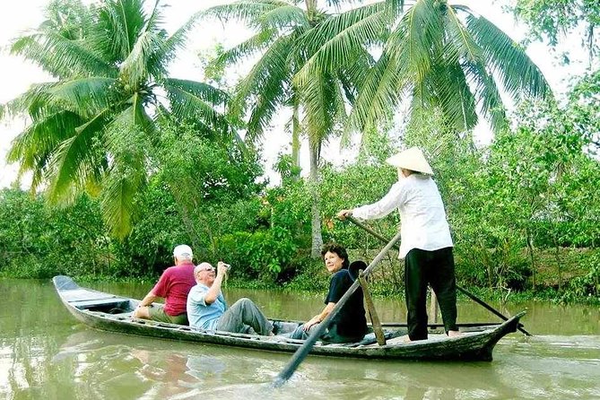 Mekong Delta Tour with Kayaking, Cycling and Cooking - Bến Lức and Mỹ Tho: cycling through orchards and rice fields