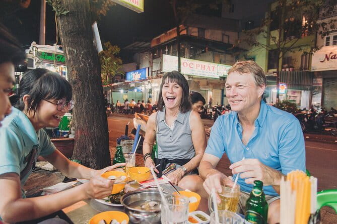 Night Food Tour in Saigon By Scooter - Between landmarks: the real point is the 12 foods and drinks