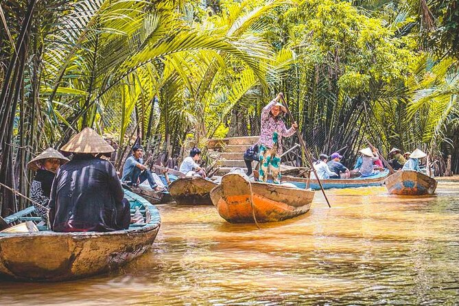 Private Best of Cu Chi Tunnels and Mekong Delta Full Day Tour - Mekong Delta cruise: murky river life that’s tied to real food