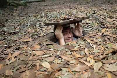 Private Cu Chi Tunnels: Ben Duoc Less Touristy with Veteran Guide - Ben Duoc entry: sand table, 3D briefing, and the Liberated Zone