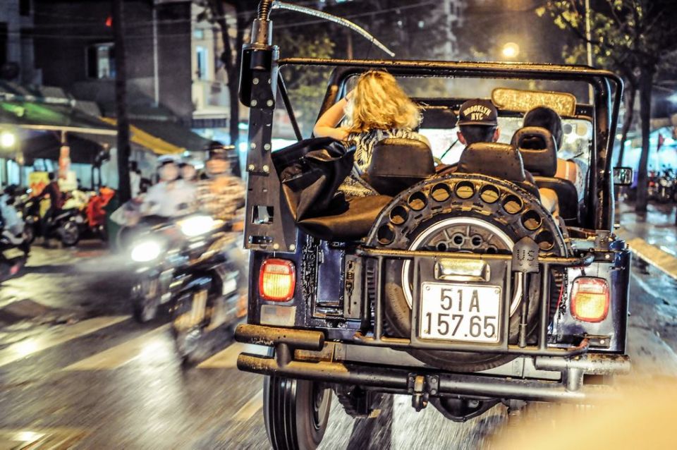 Private Jeep Tour Saigon by Night & Cruise Dinner with Music - How the 4-Hour Timing Works for a First Night in Saigon