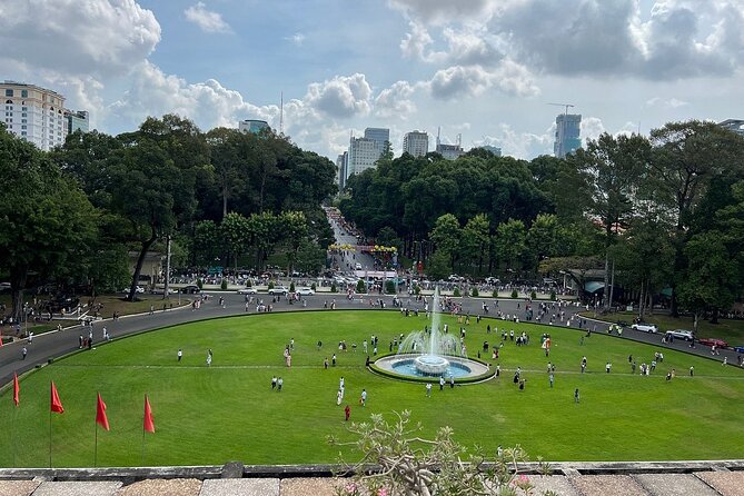 Saigon Highlights Full Day Tour - Notre Dame Cathedral of Saigon and the Central Post Office: French lines, different moods