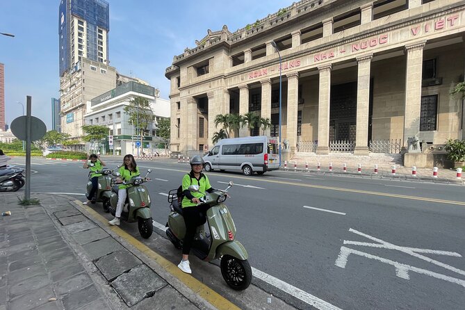 Saigon Morning and Afternoon Adventure by Vespa - Sunrise viewpoints: Thu Thiem tunnel and the river breeze