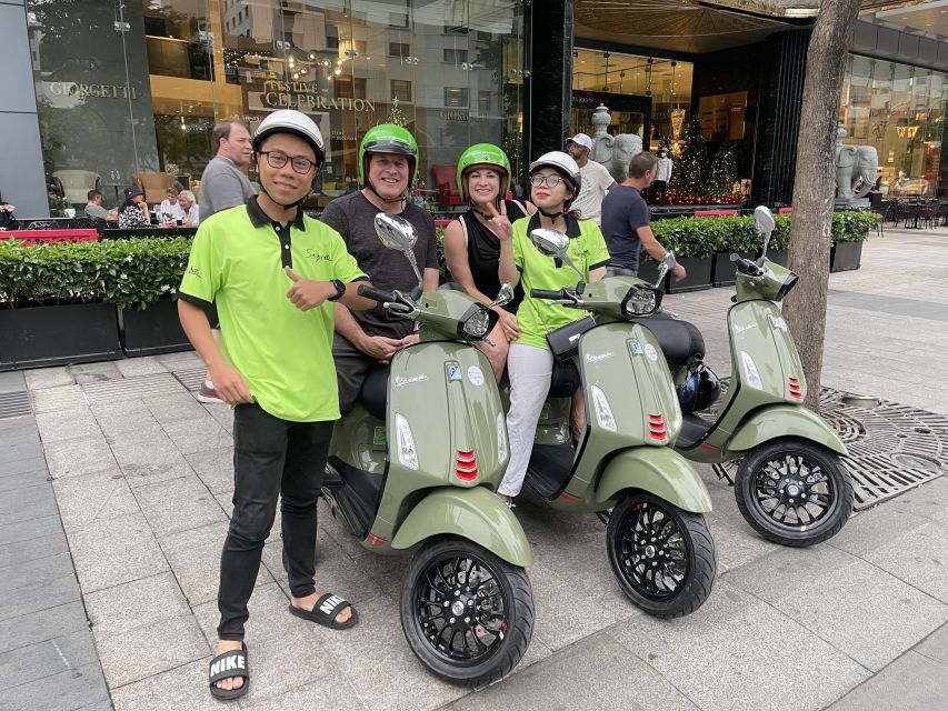Saigon: Night Craft Beer And Street Food Tour By Vespa - Vespa at 5:00PM: the smooth way into Saigon after dark