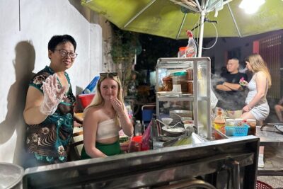 Saigon Night Walking Food Tour - 100% No Tourist - Getting to District 7: taxi first, then real street food mode