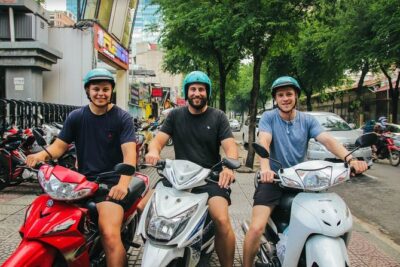 Saigon On 2 Wheels - Stop 3: Ba Thien Hau Temple in Cholon adds a different belief world