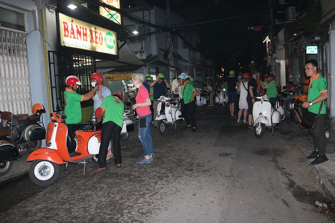 Saigon Vespa By Night Street Food Tour 4,5 Hours - A Vietnamese coffee shop with live music
