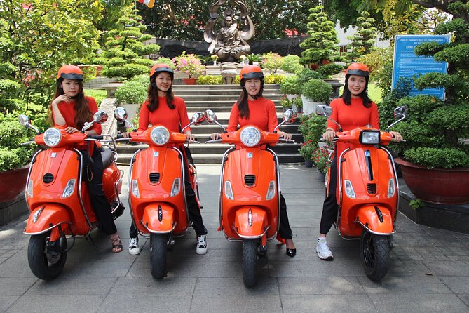 The Insider's Saigon With Female Ao Dai Riders Vespa 4,5 Hours - Route overview: central Saigon first, then Cholon’s market world