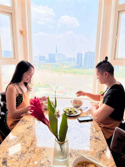 Top Home Cooking Class with Stunning River View AC Kitchen - What You’ll Cook in 3 Hours (3 Dishes From Scratch)